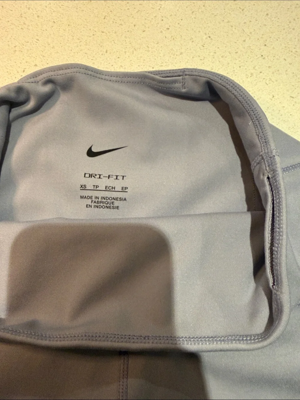 Nike Women's High-Waist Lavender Bike Shorts